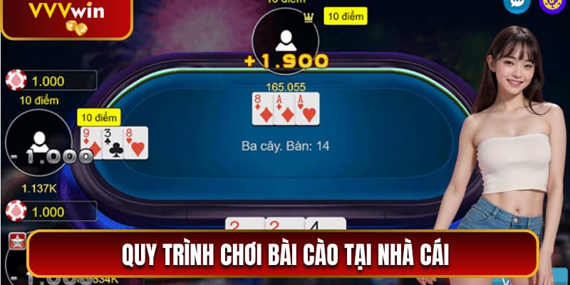 Quy trình chơi bài cào tại nhà cái